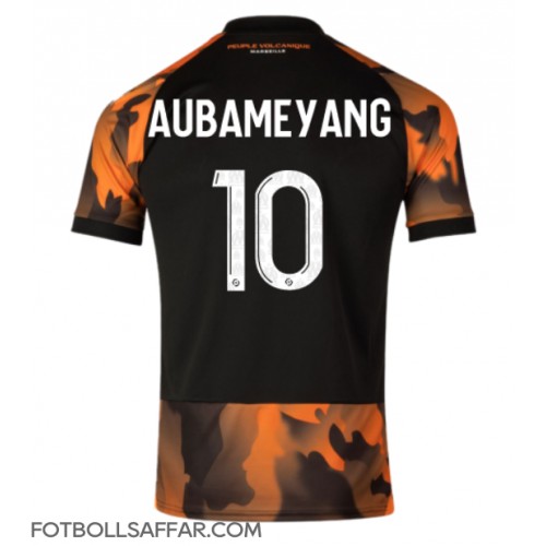 Olympique de Marseille Aubameyang #10 Tredjeställ 2023-24 Kortärmad